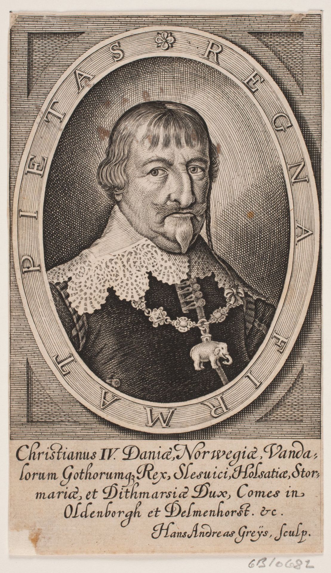Christian IV by Hans Andreas Greys