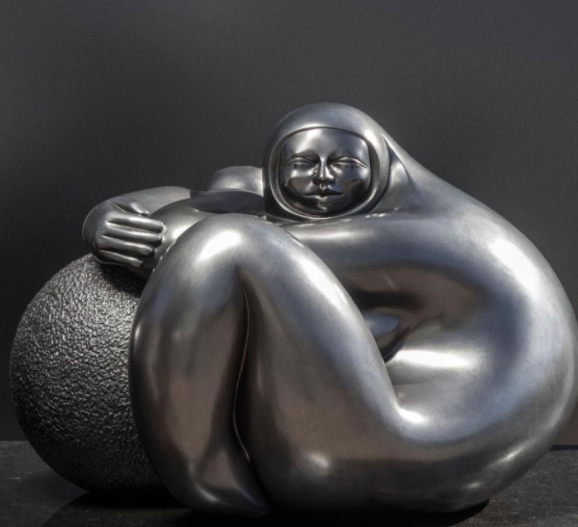 Meditation by Jiménez Deredia