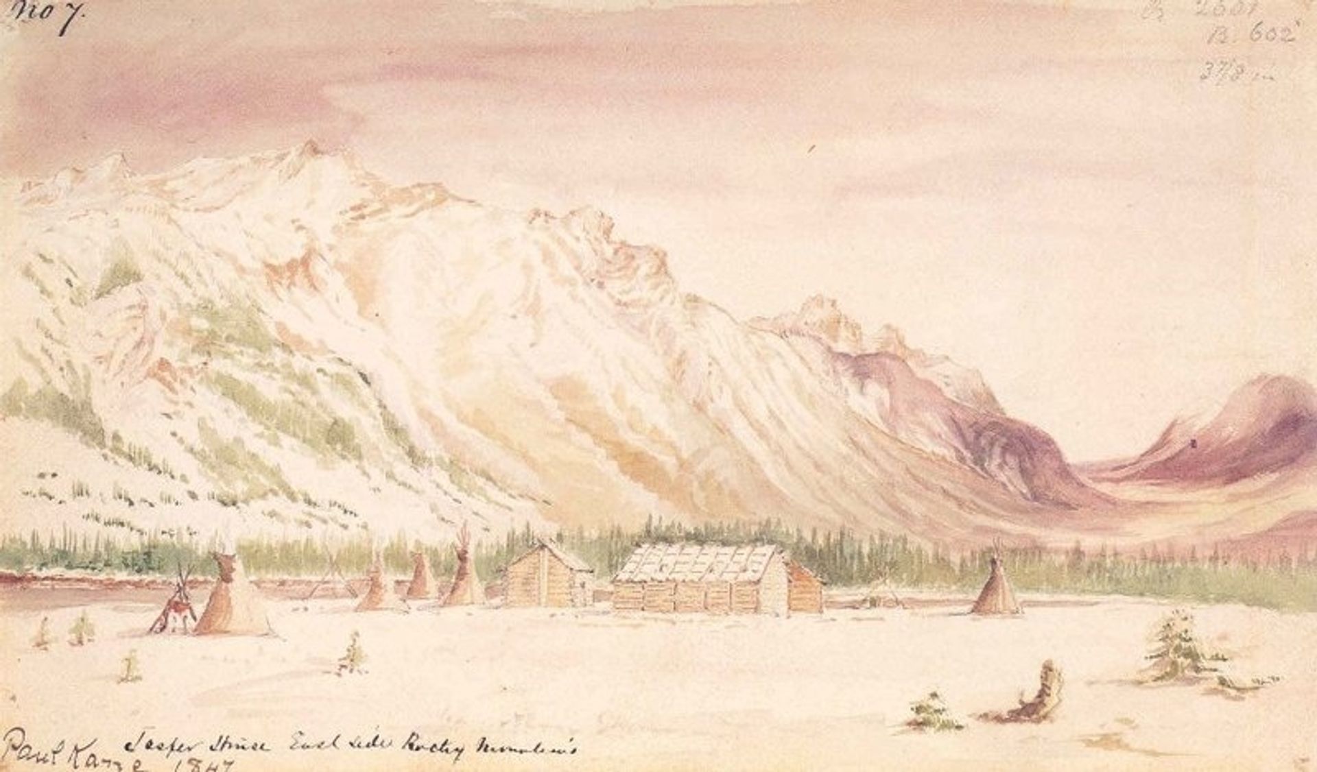 Jasper House by Paul Kane
