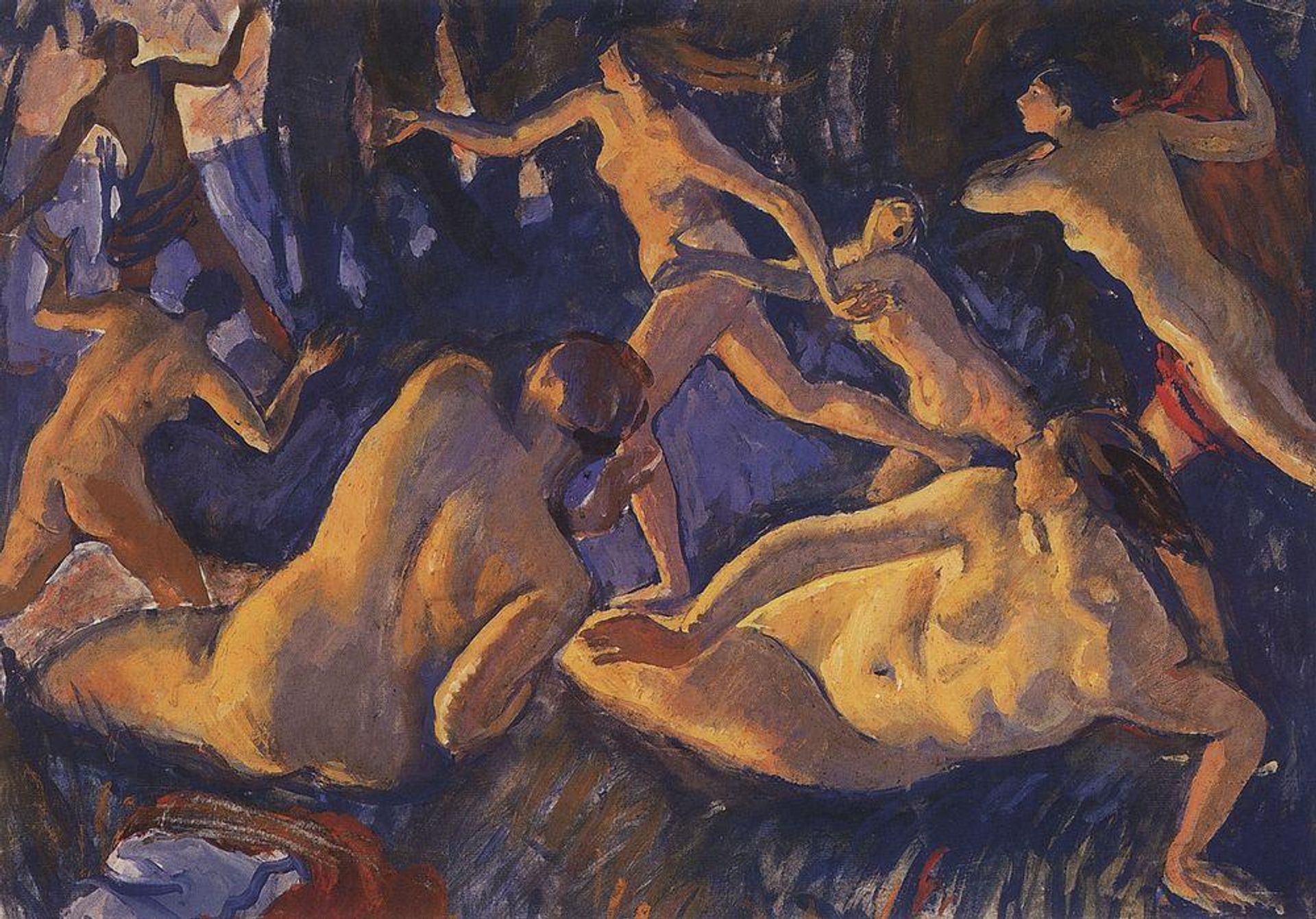 Diana and Actaeon by Zinaida Serebriakova