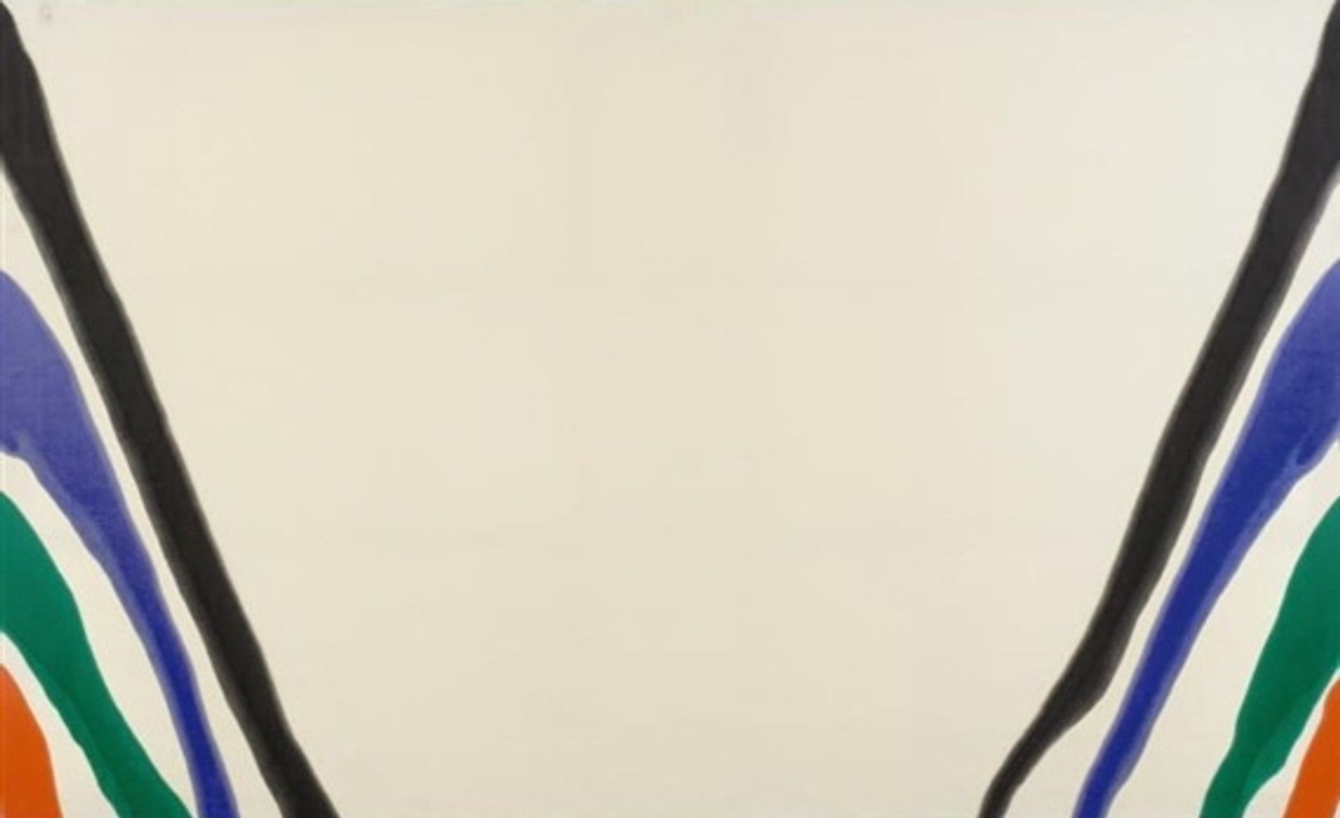 Gamma Ro by Morris Louis