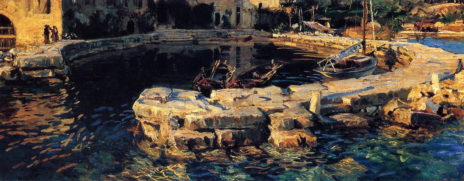San Vigilio, Lake Garda by John Singer Sargent