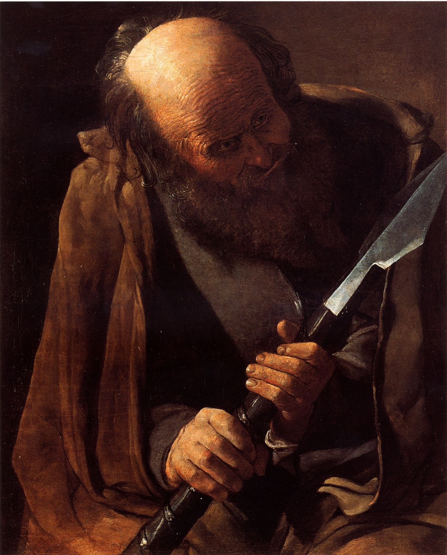 St. Thomas by Georges de la Tour