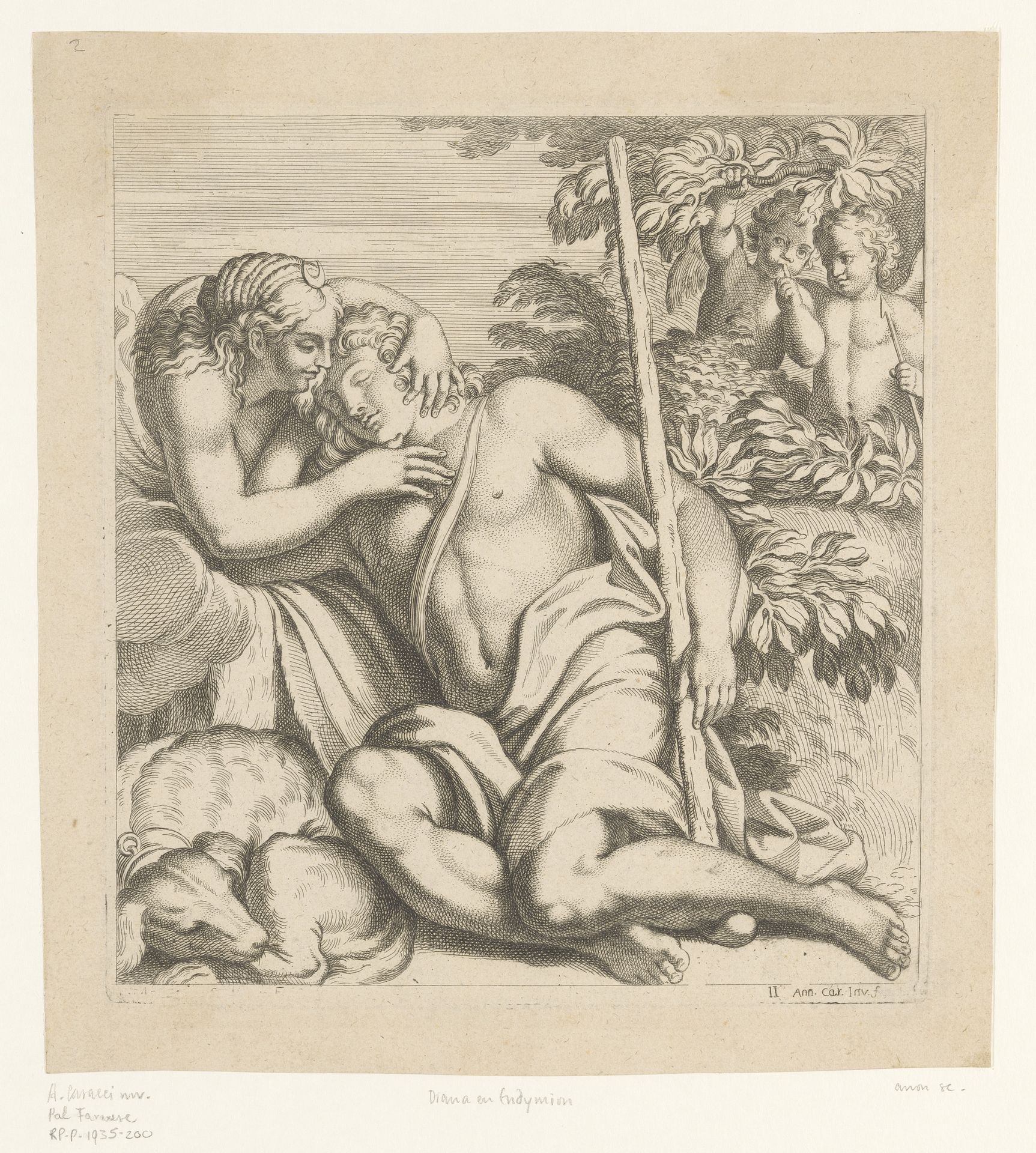 Diana en Endymion by Anonymous