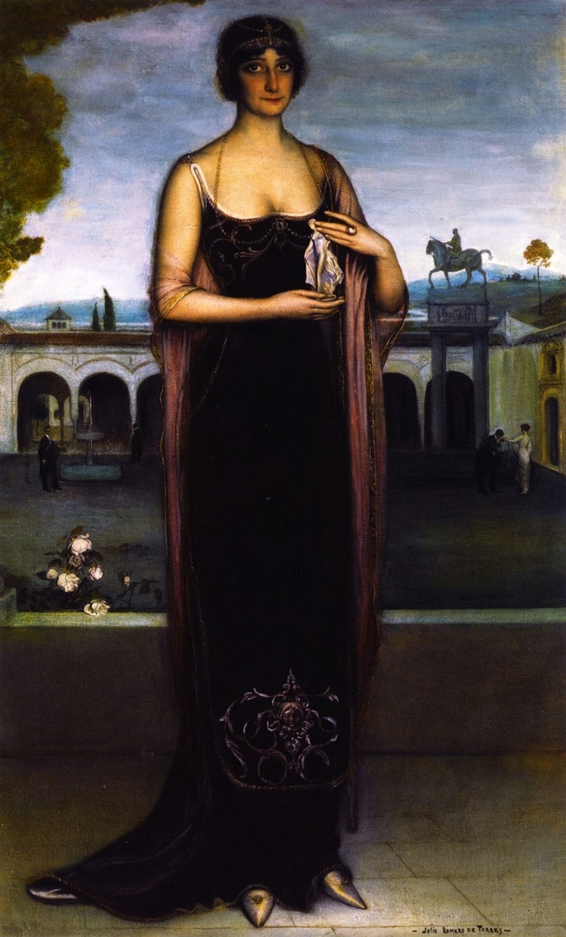 Adela Carbone, La Tanagra by Julio Romero de Torres
