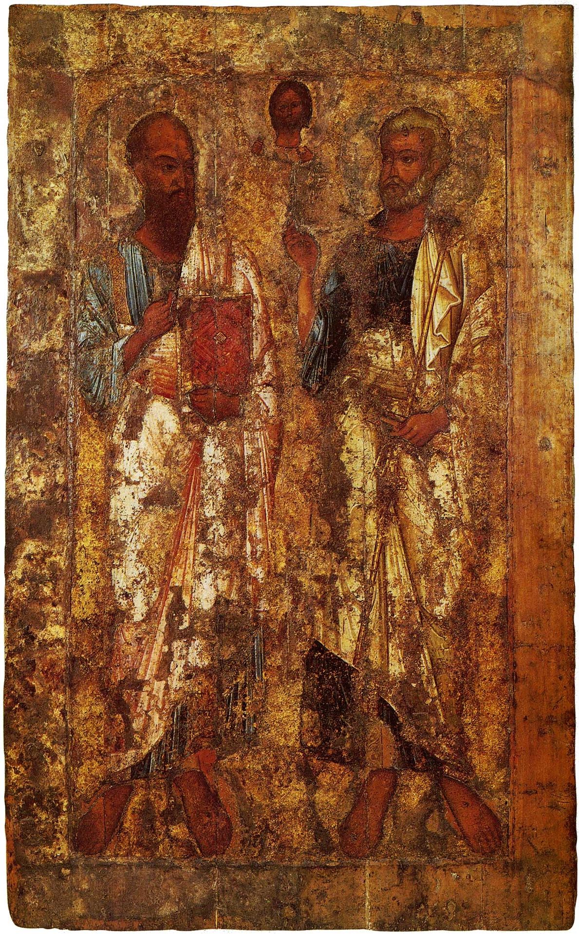 St. Peter and St. Paul from Saint Sophia Cathedral in Novgorod by Orthodox Icons