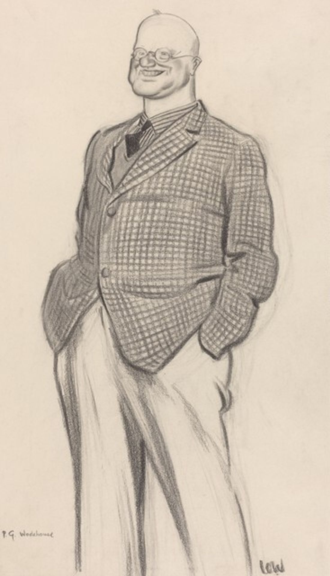P.G. Wodehouse by David Low