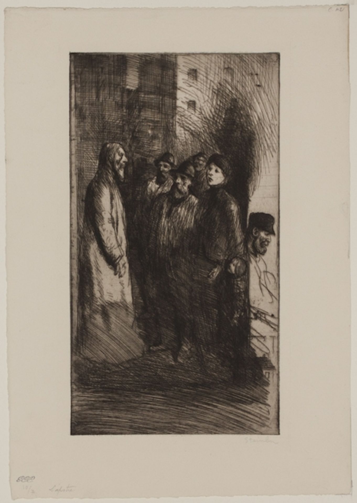 Le Prophete by Théophile Alexandre Steinlen