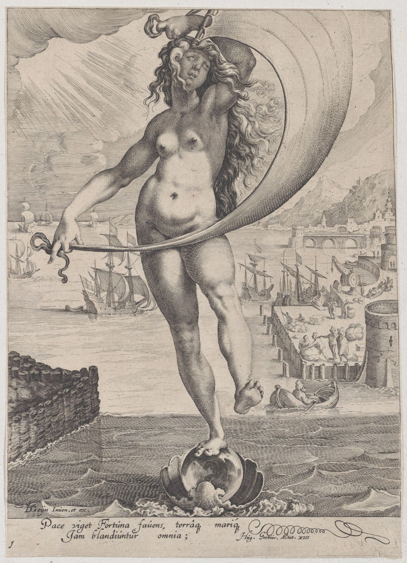 Fortune, from Virtues and Vices by Zacharias Dolendo