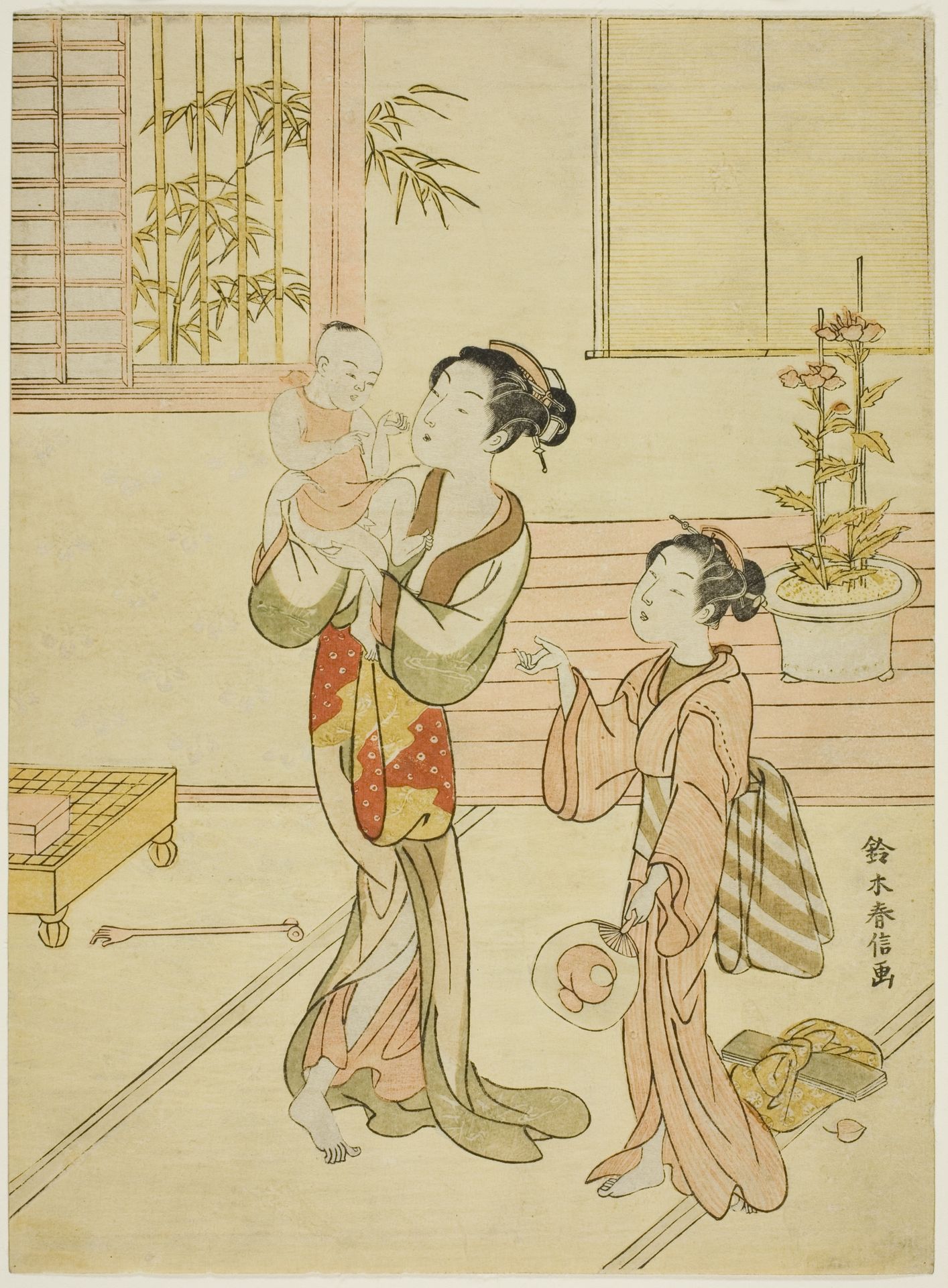 The Treasure Child by Suzuki Harunobu 鈴木春信