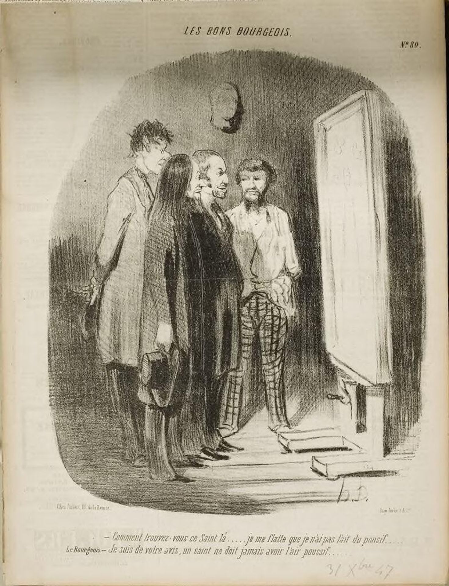 "What do you think of this?..." by Honoré Daumier