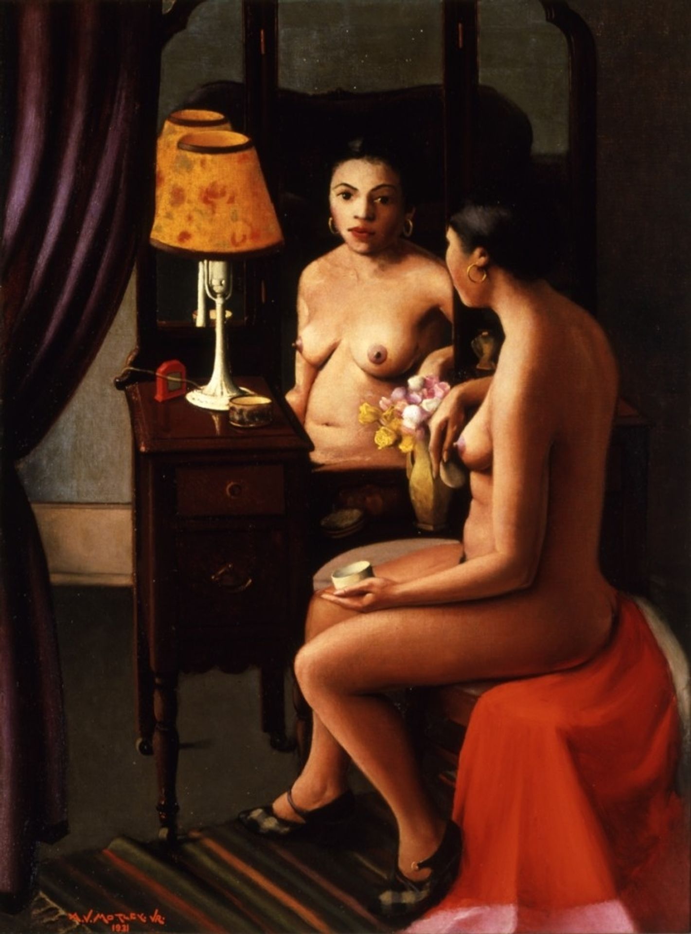 Brown Girl After Bath by Archibald Motley