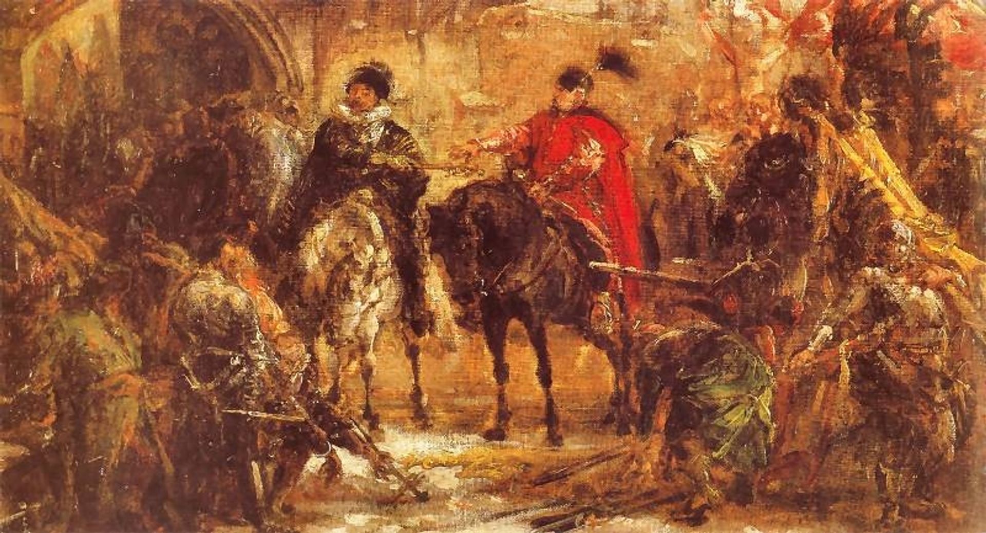Zamoyski at Byczyna by Jan Matejko