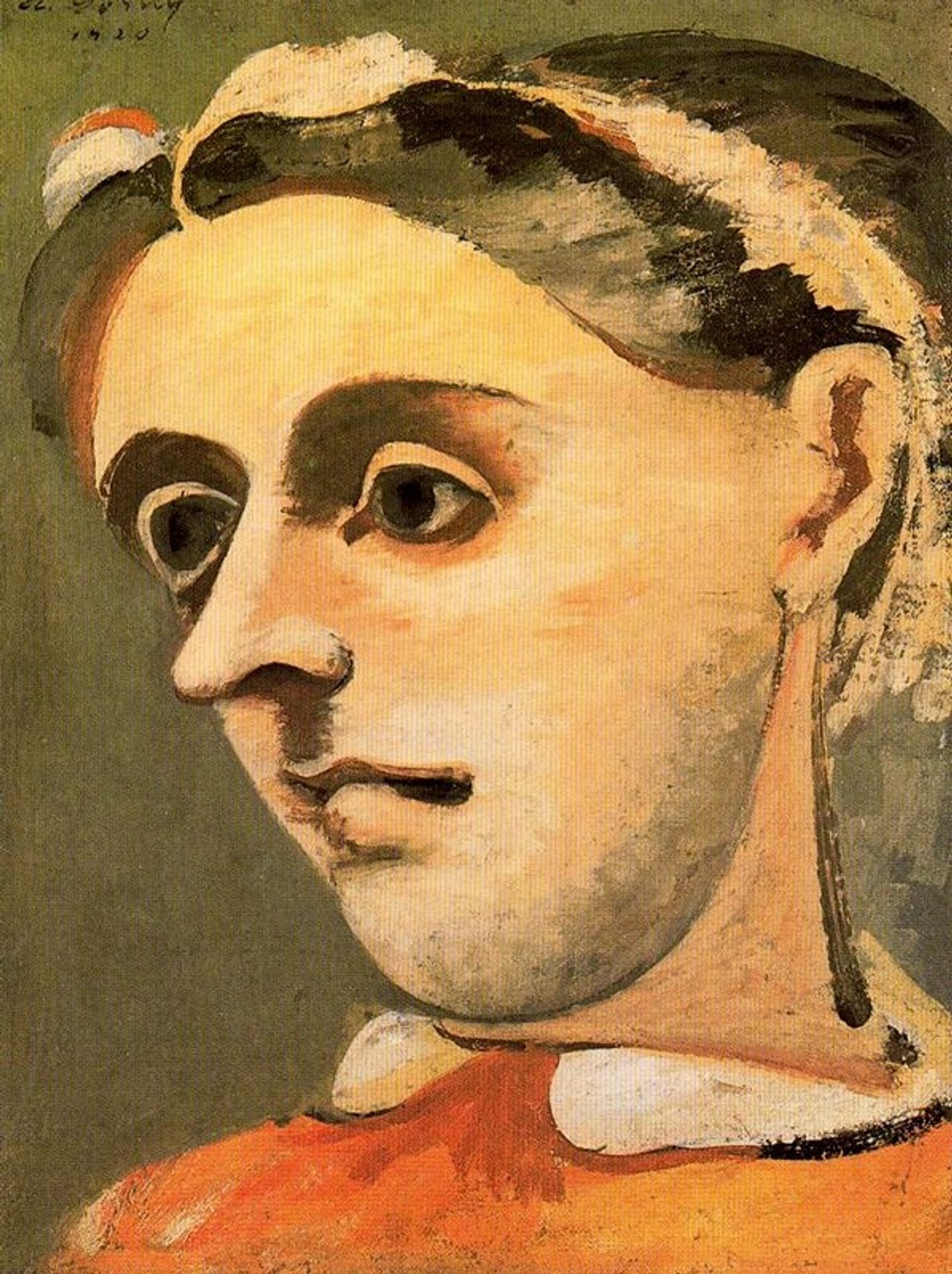 Portrait of Akabi by Arshile Gorky