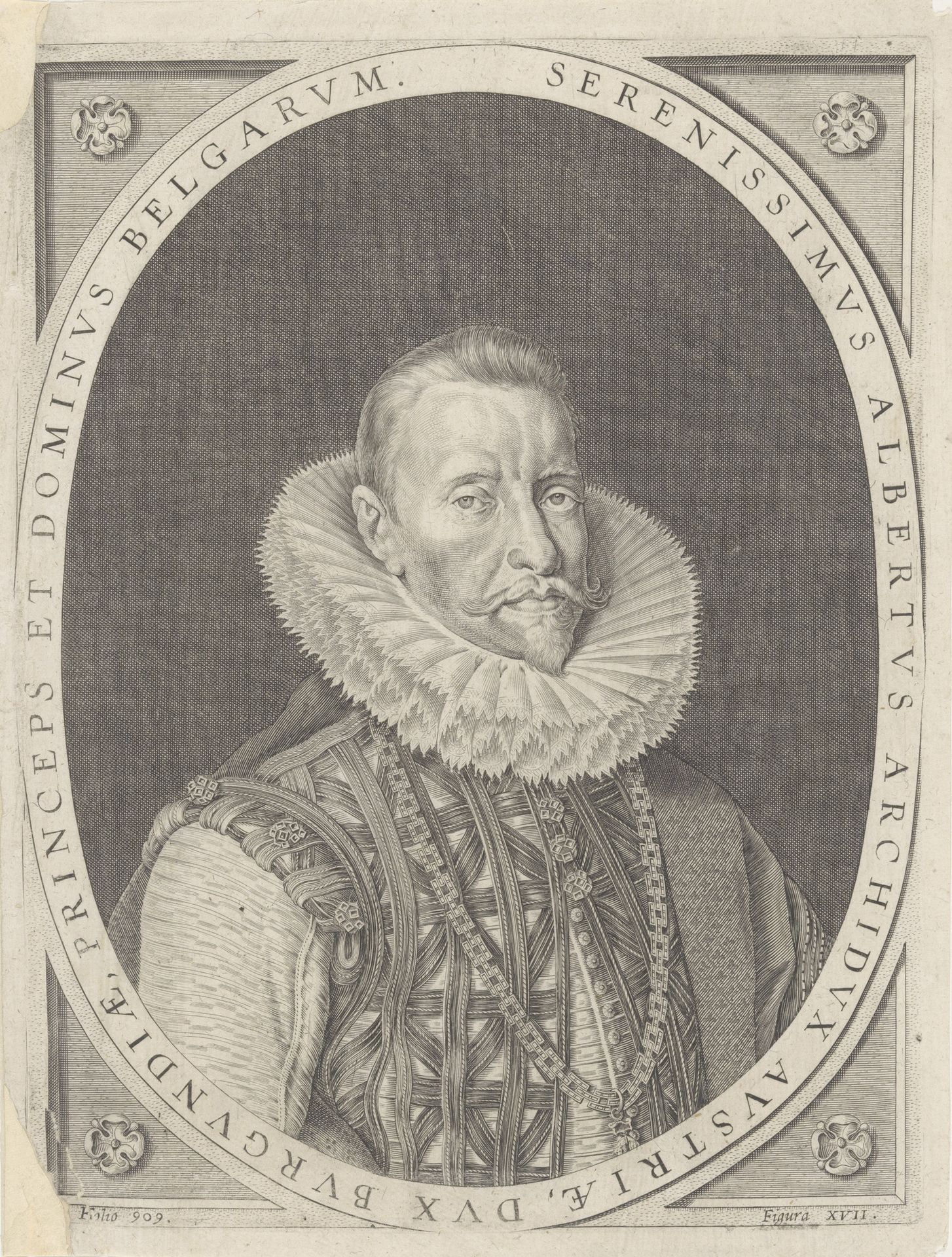 Portret van Albrecht, aartshertog van Oostenrijk by Anonymous