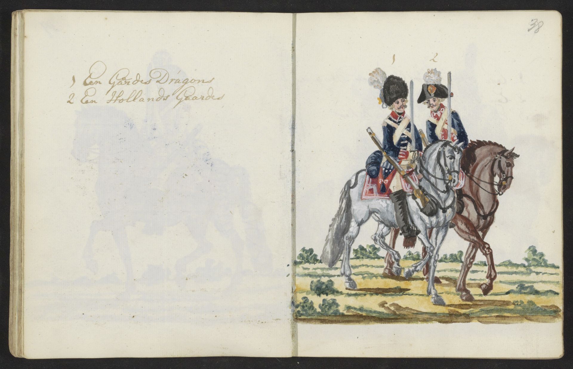 Uniformen van Gardes by S.G. Casten