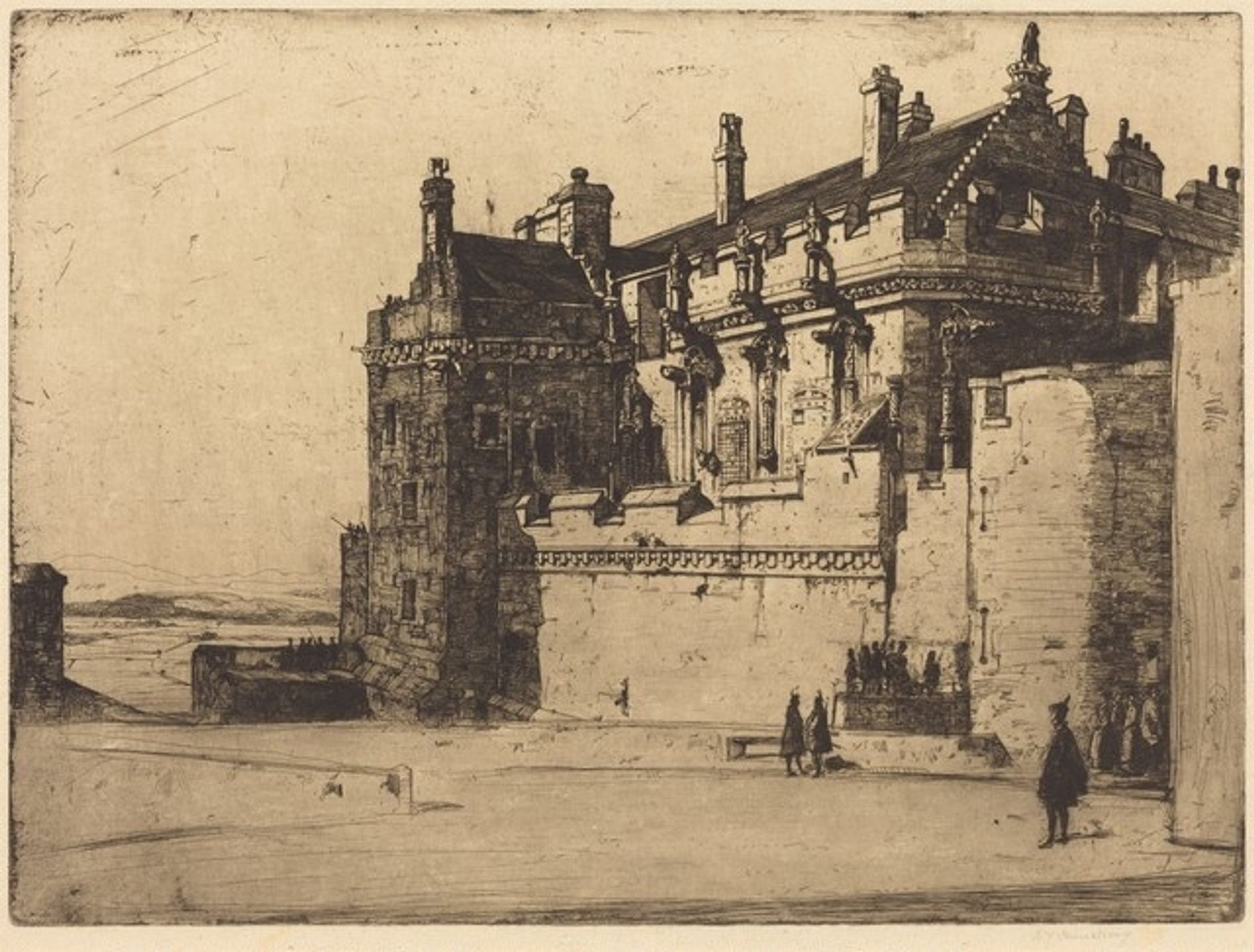 The Palace of the Stuarts by David Young Cameron
