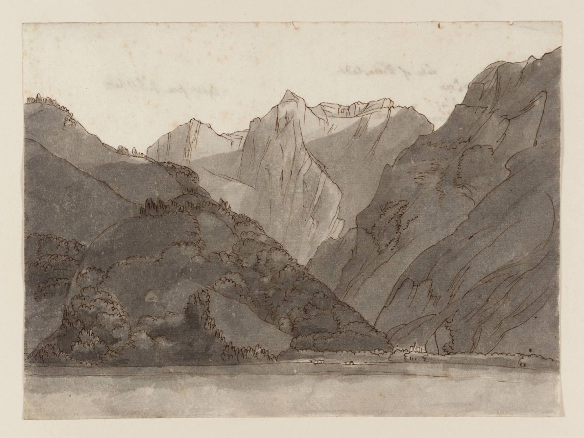 Wallenstadt by Francis Towne