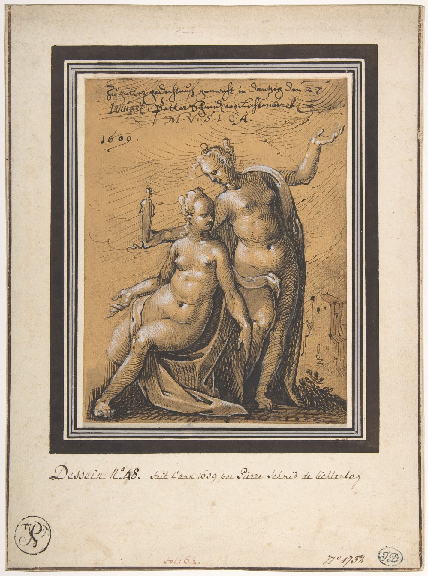 Allegory of Art by Peter Schmidt von Lichtenberg