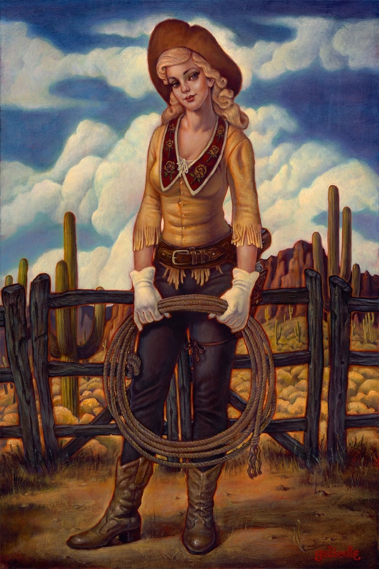 The Round Up by Danny Galieote