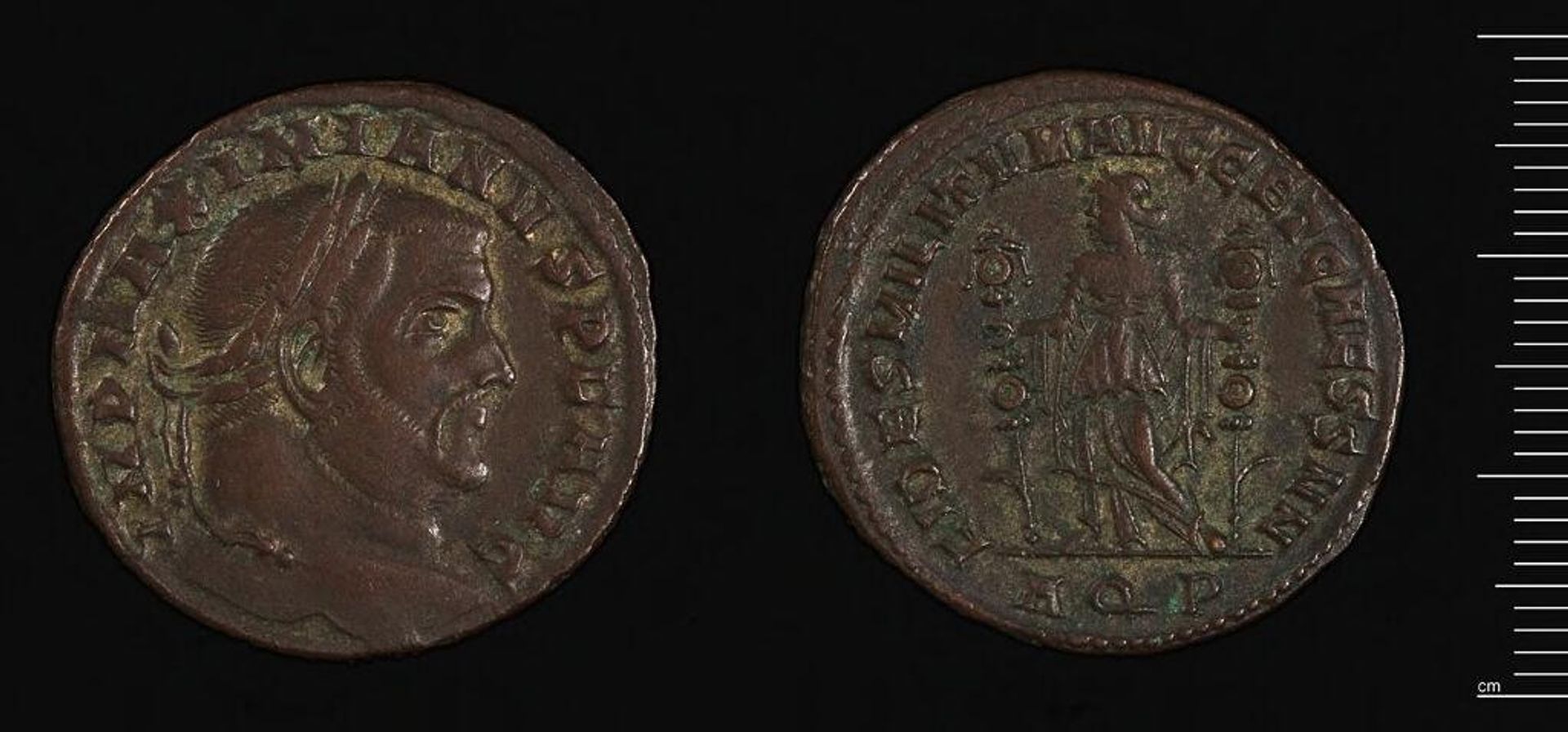 Follis of Galerius, Aquileia by Galerius