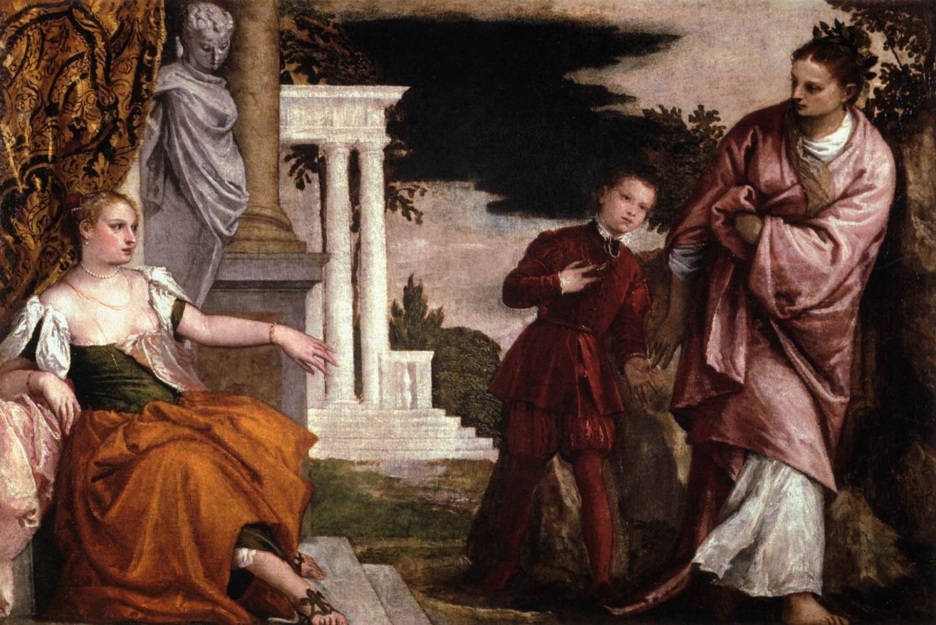Youth between Virtue and Vice by Paolo Veronese