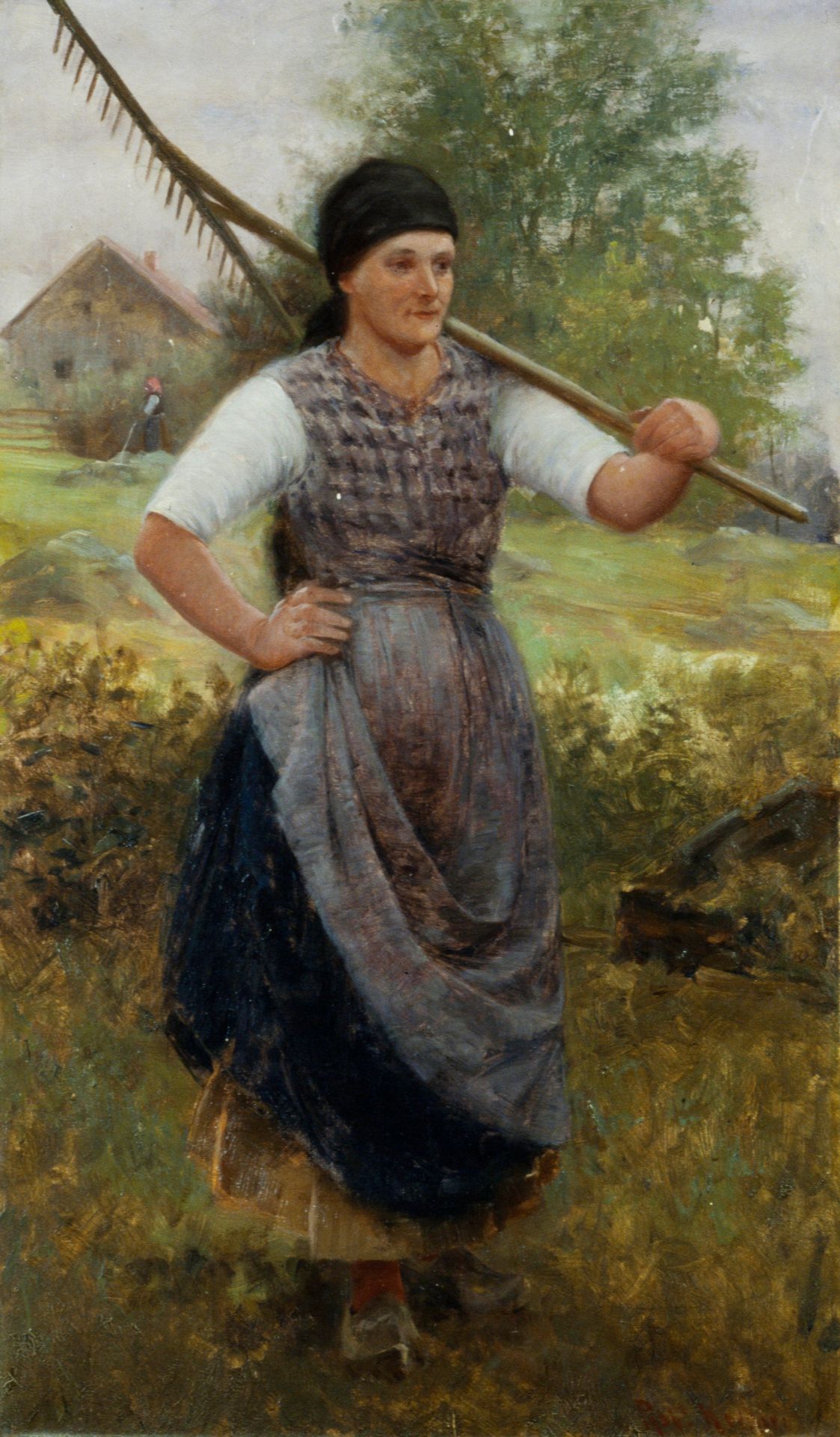 The Bohemian Peasant Girl by Robert Koehler