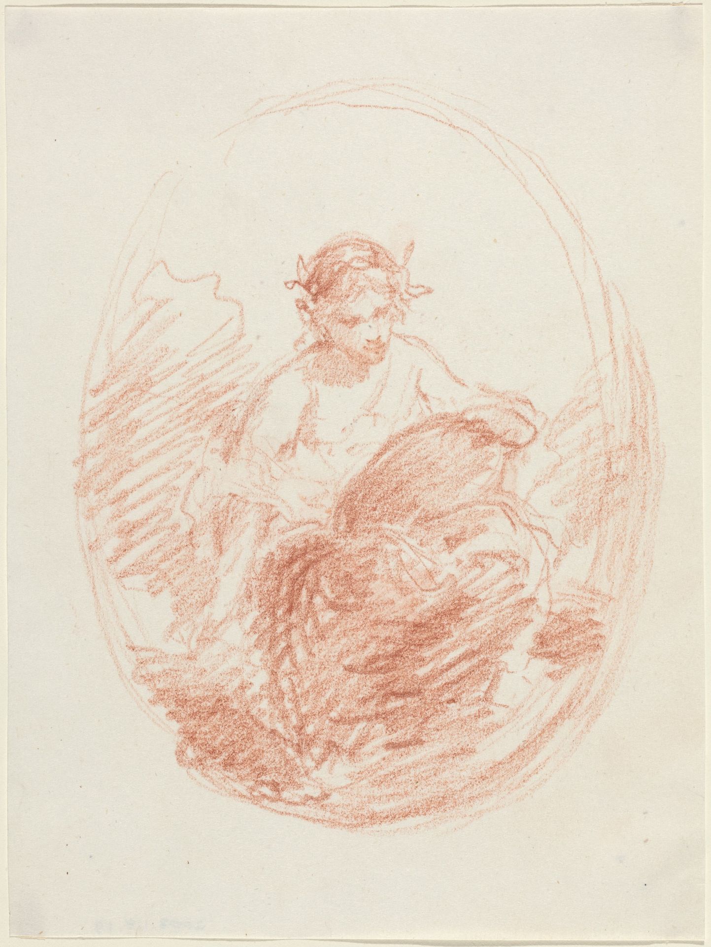 Allegorical Figure by Anonymous