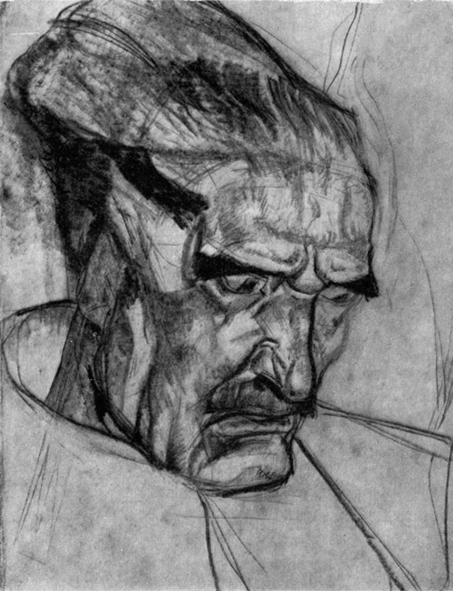 Sketch by Fedir Krychevsky