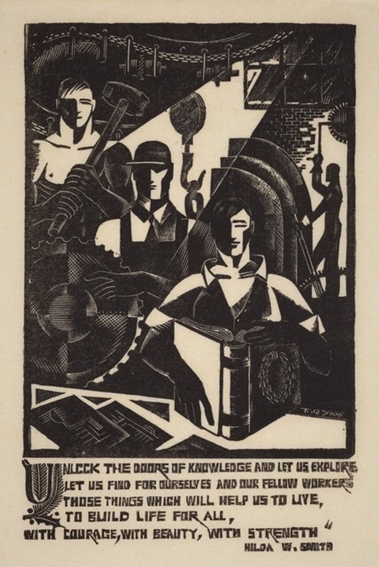 Workers II Alternative by Charles Turzak