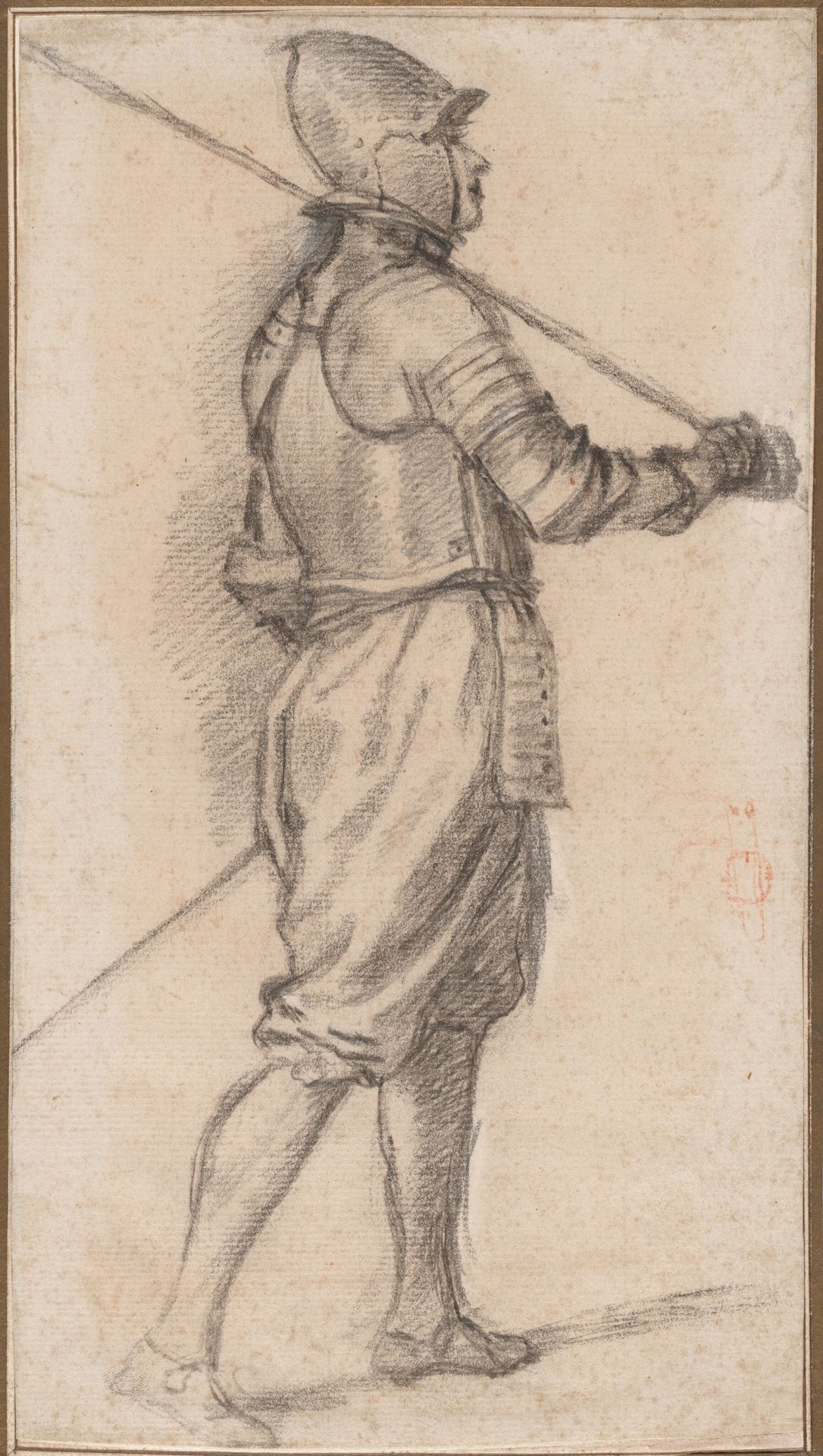 Standing Soldier, Facing Right by Bernardino Poccetti