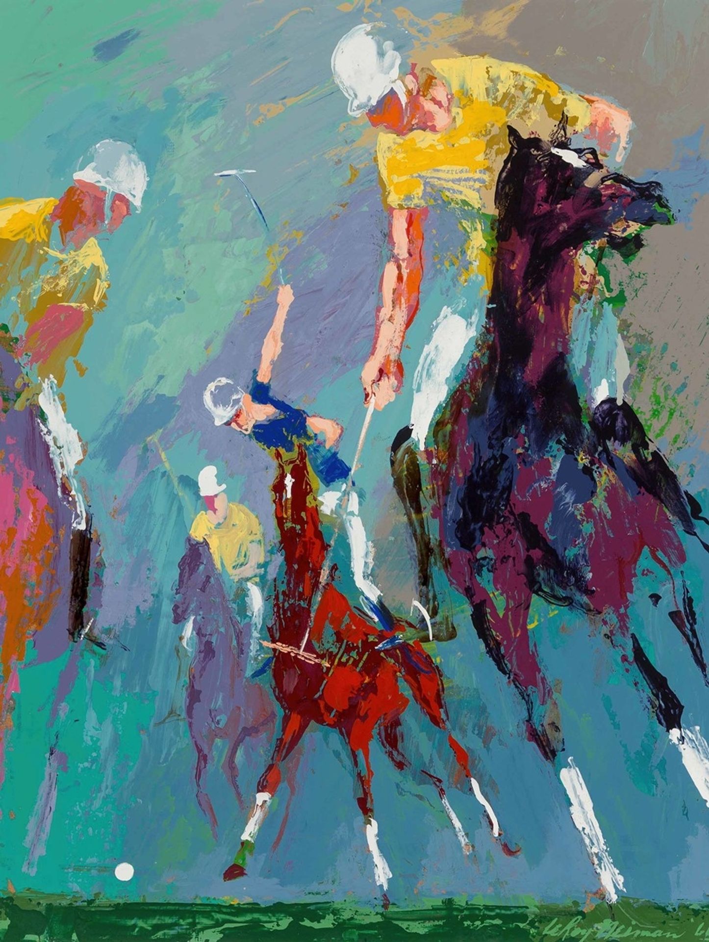 Polo at Windsor II by LeRoy Neiman