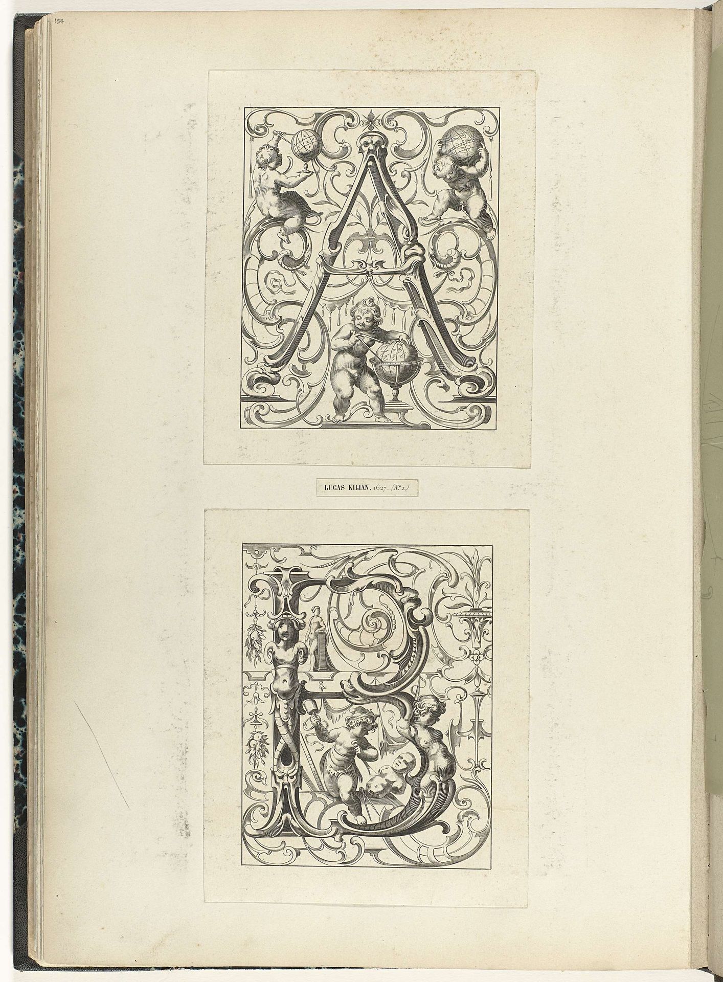 Letter A en letter B by Lucas Kilian