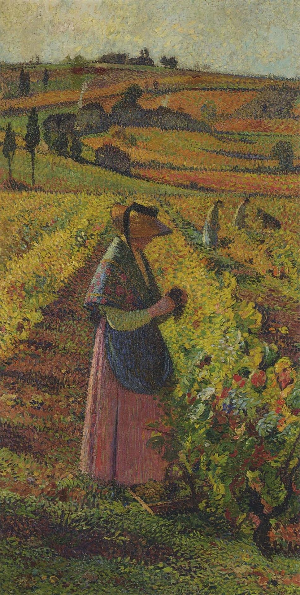 The Harvest by Henri Martin