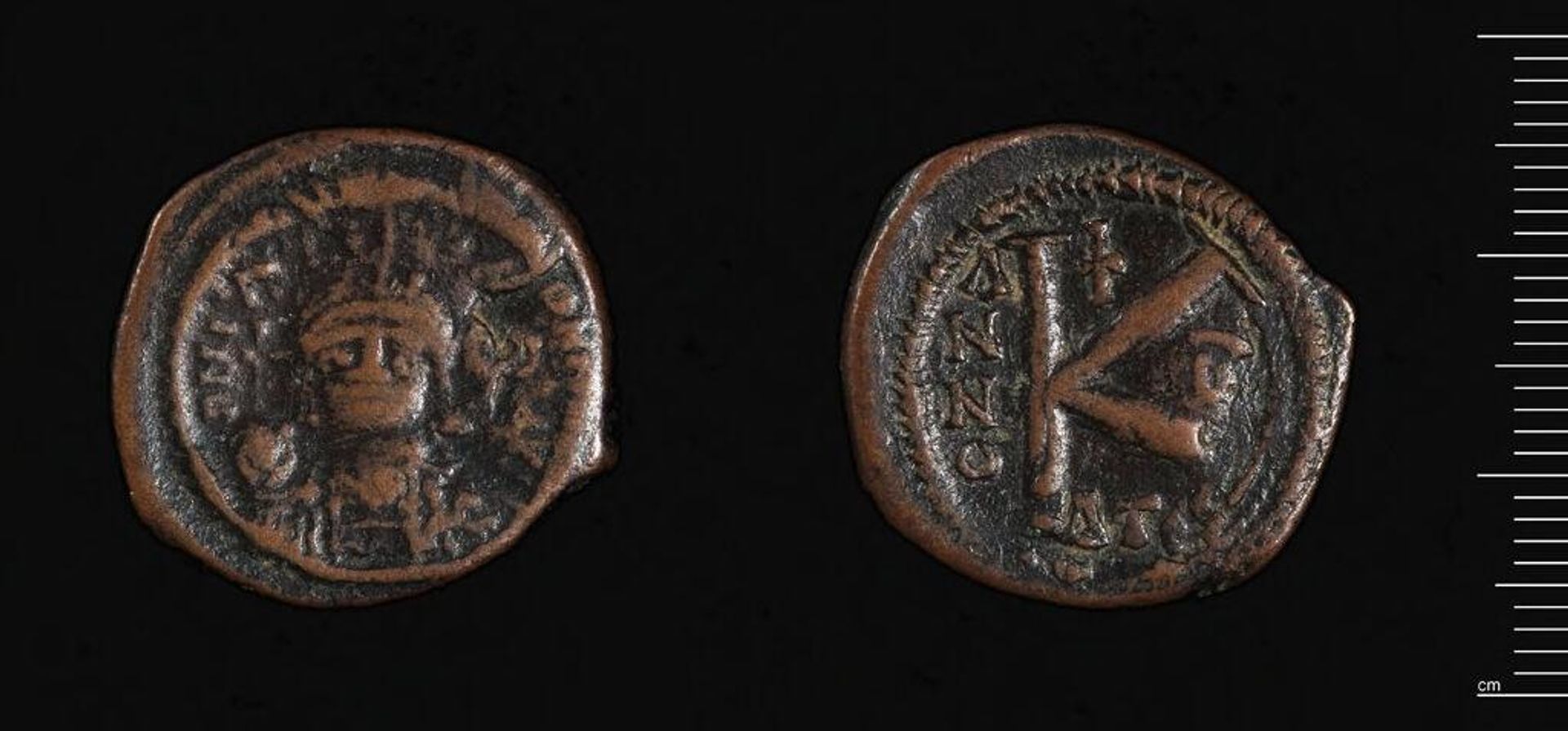 Coin of Justin II by Justin II