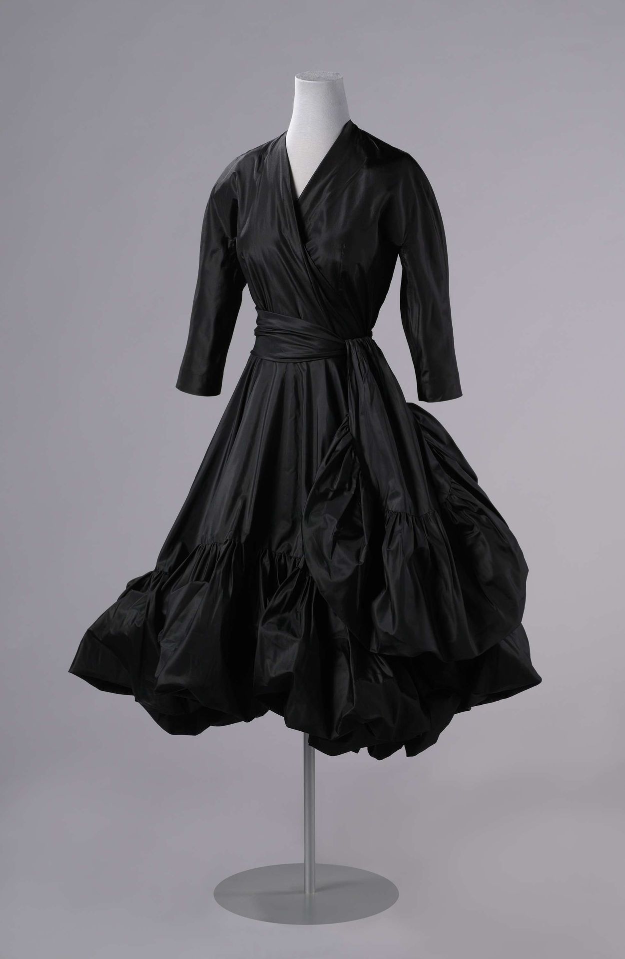 Dress with a Tie Belt by Kruysveldt-de Mare