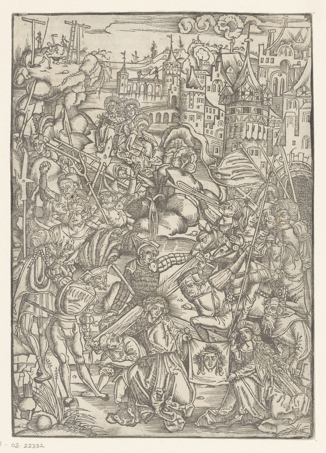 Kruisdraging by Hans Lützelburger