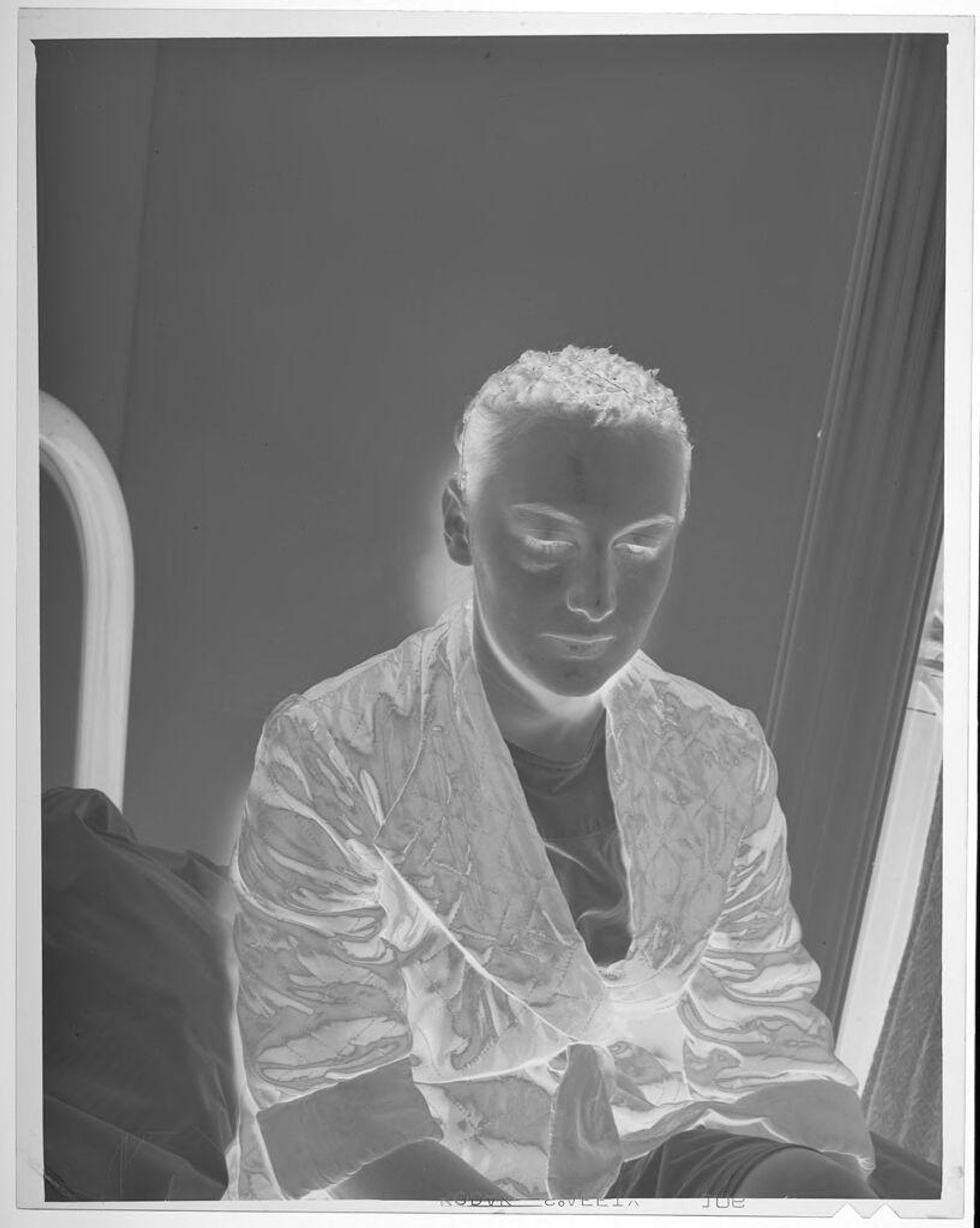 Untitled (boy with black eye) by Lucian and Mary Brown