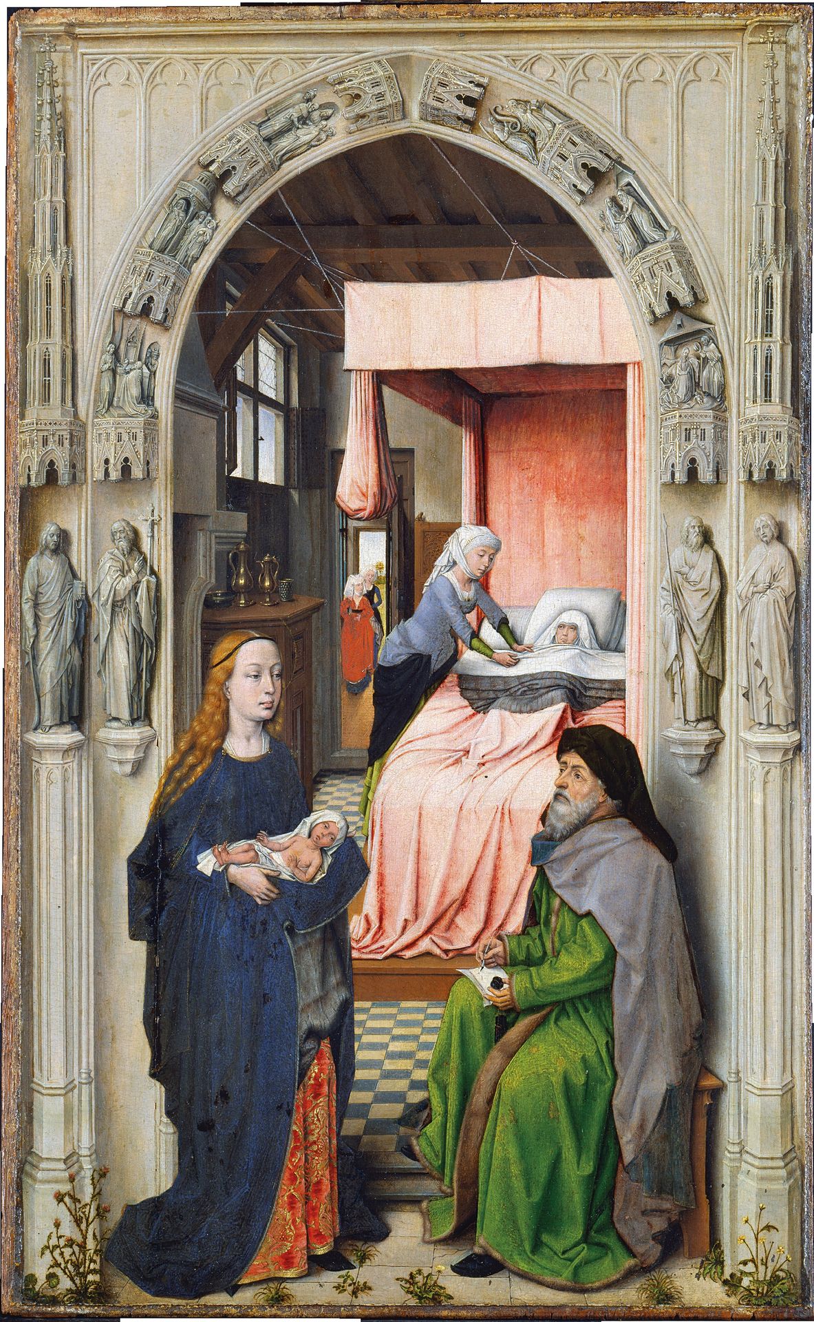 Nativity and Naming of St. John the Baptist by Anonymous