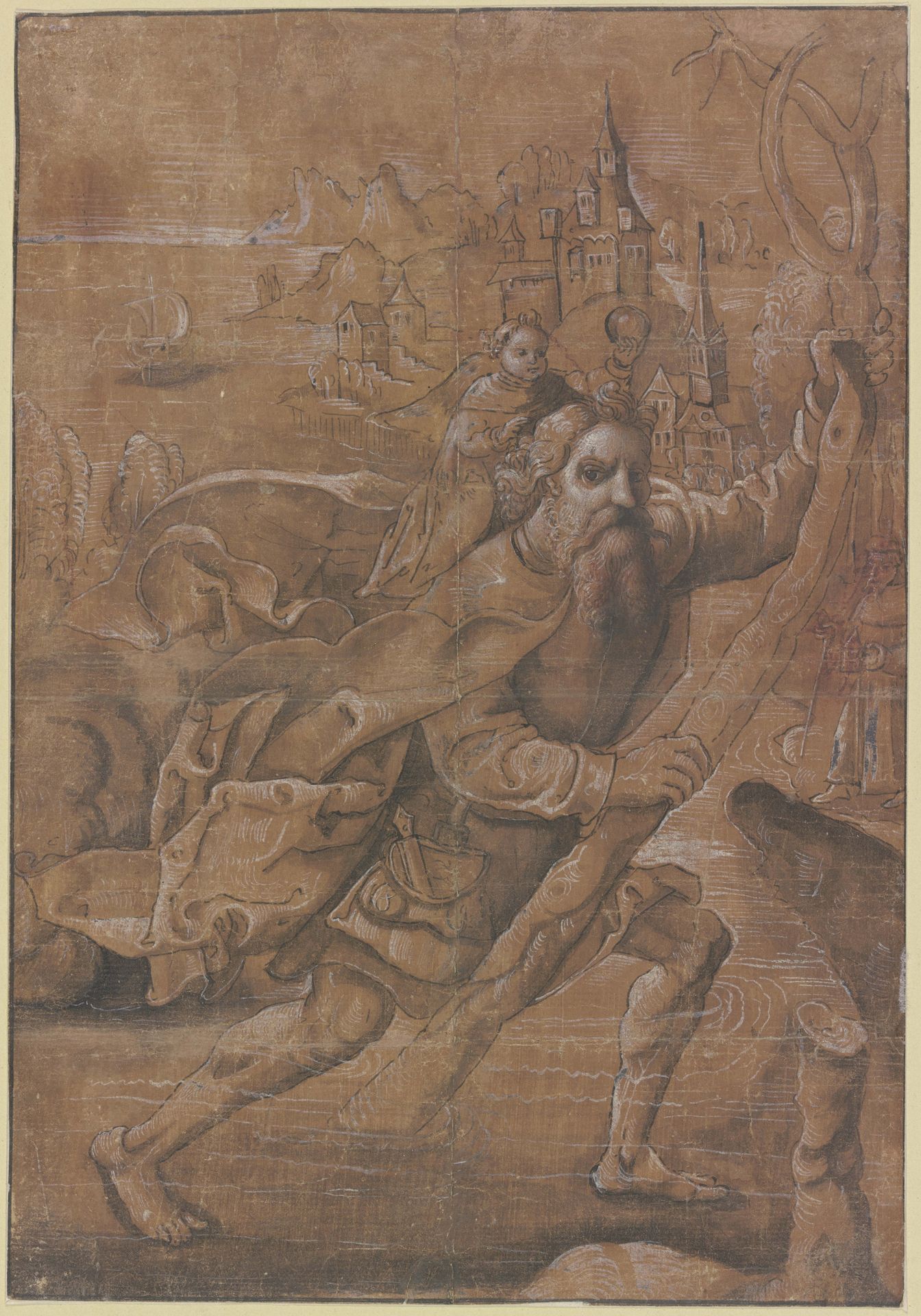 Saint Christopher by Hans Fries