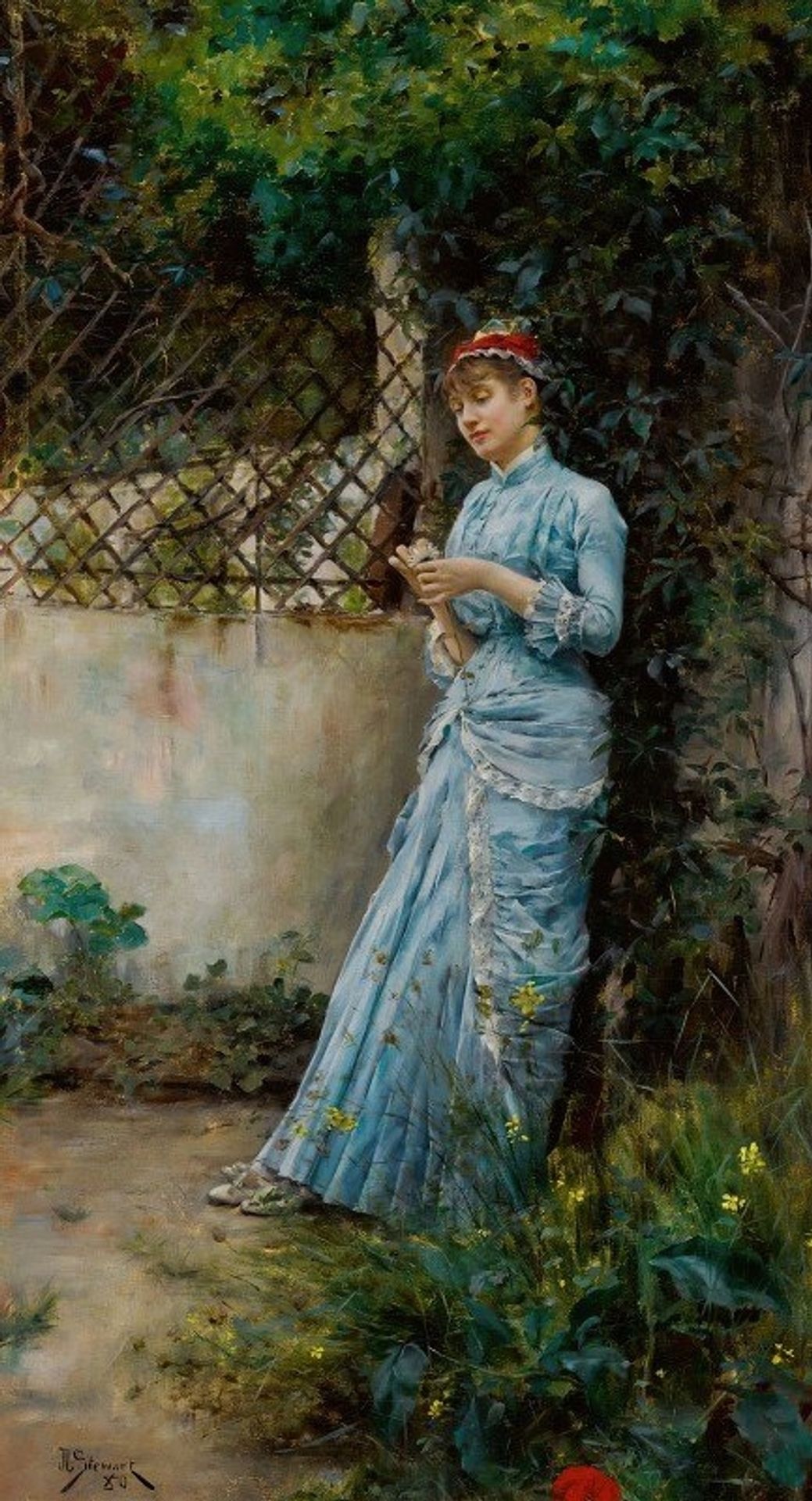Far Away Thoughts1880 by Julius Leblanc Stewart