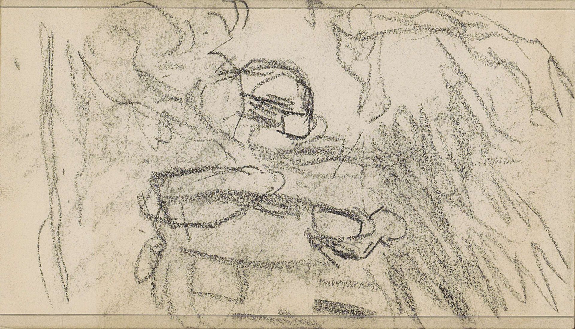 Boerin bij een boom by Anton Mauve