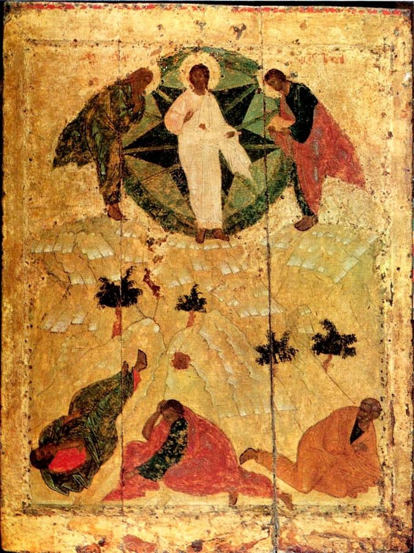 Transfiguration of Jesus by Andrei Rublev