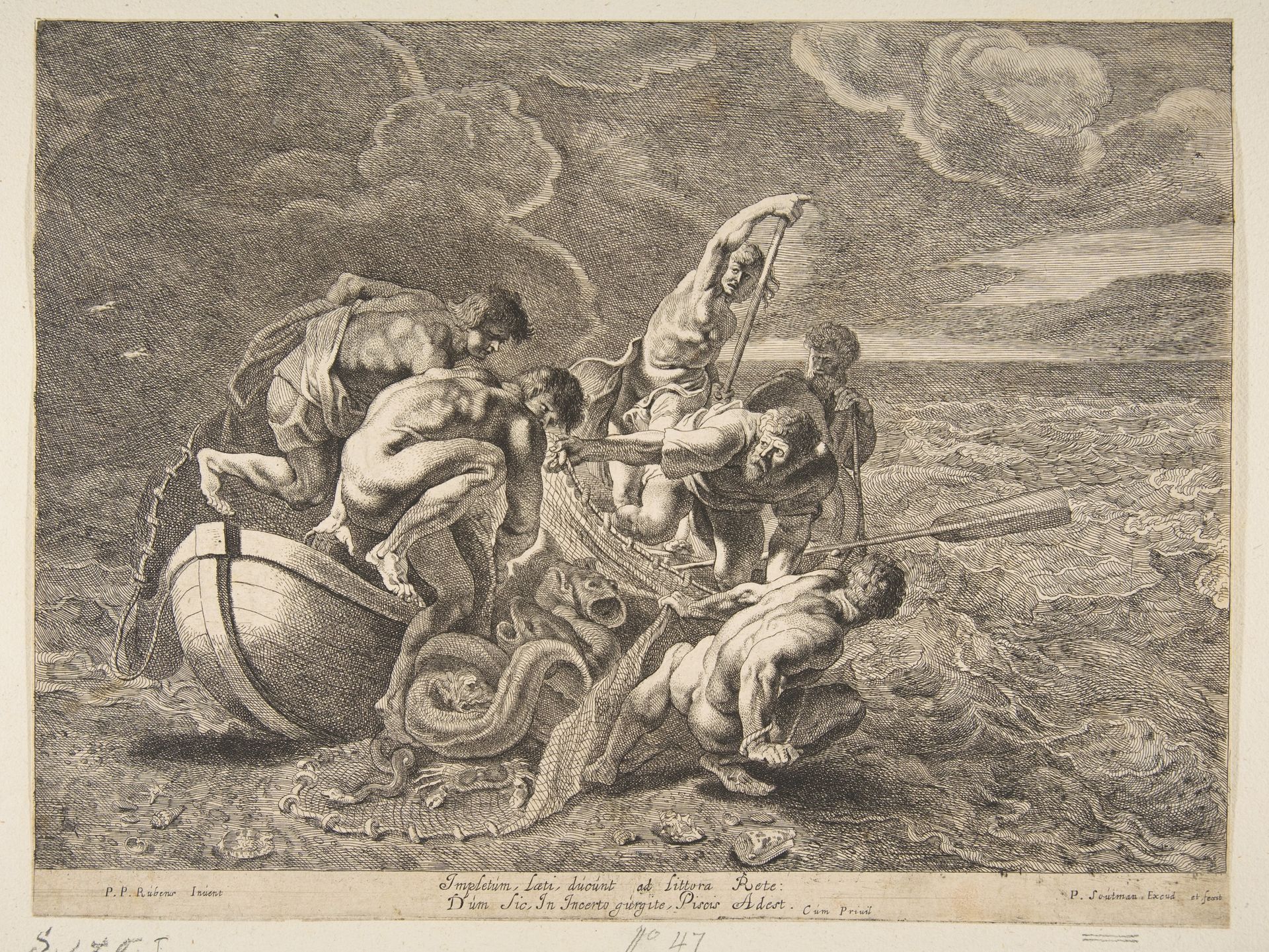 Miraculous Draught of Fish by Pieter Soutman