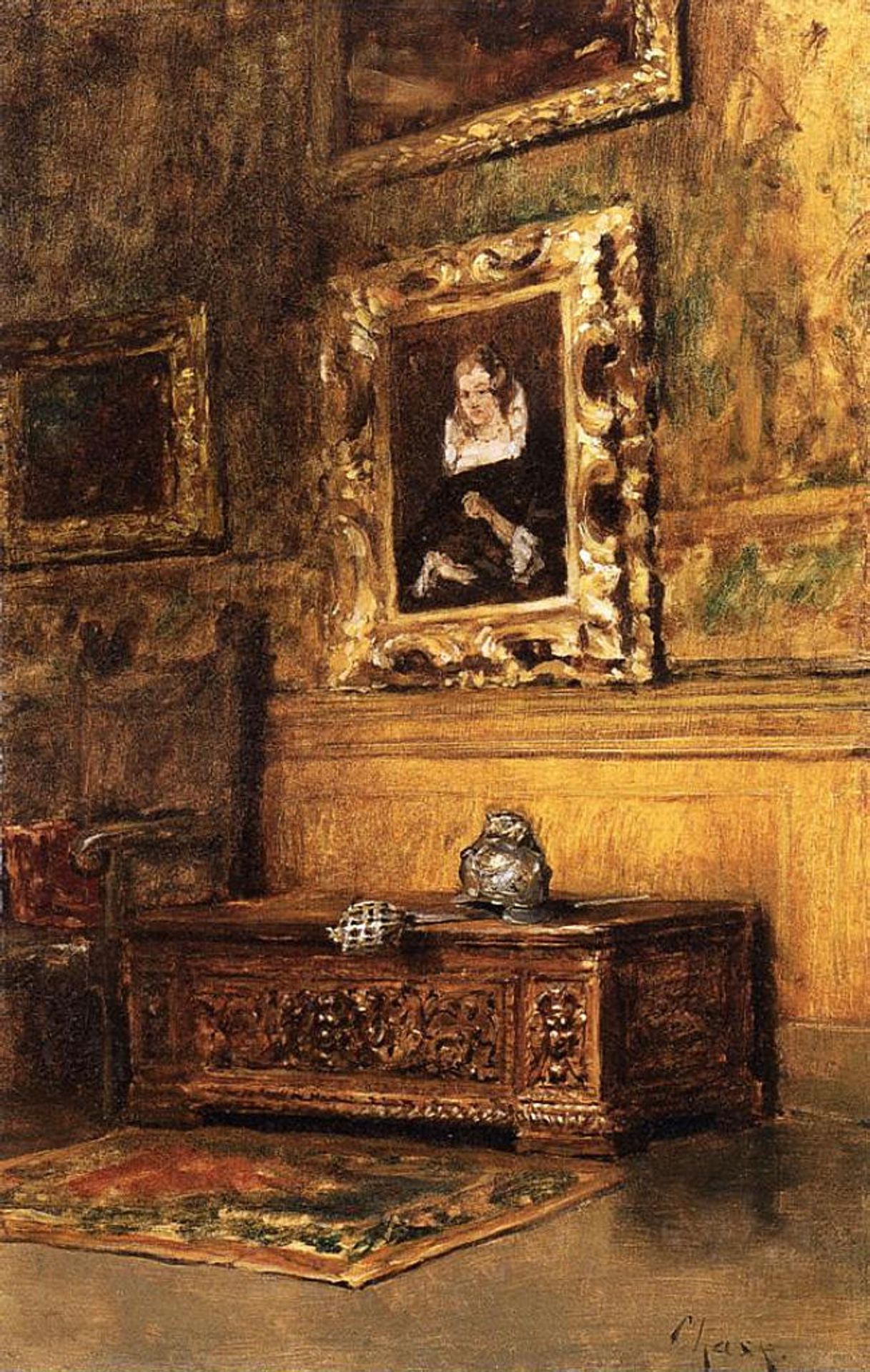 Studio Interior by William Merritt Chase
