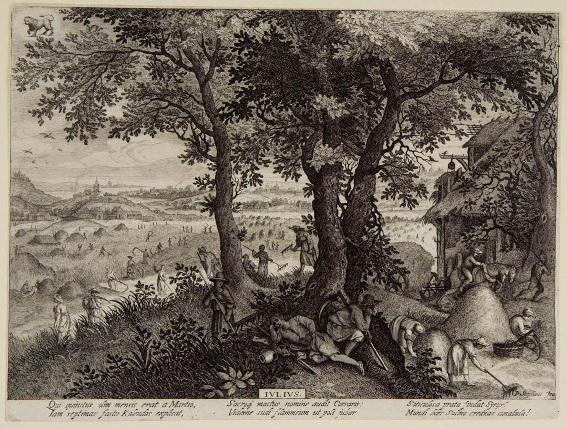 July by Aegidius Sadeler II