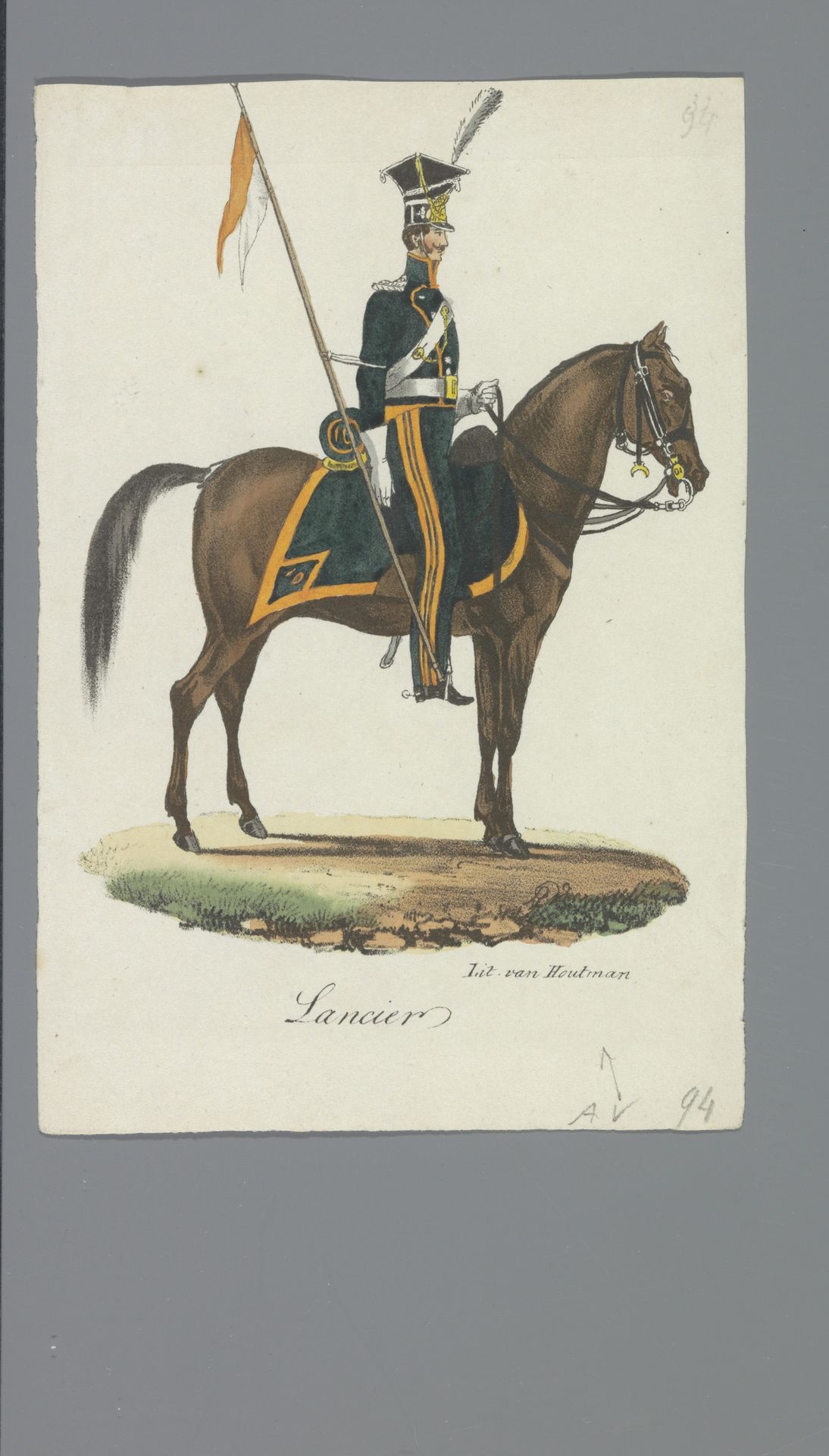 Lancier by Albertus Verhoesen