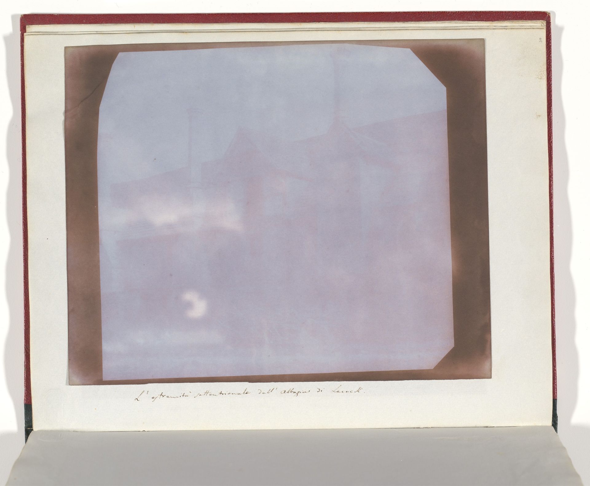 North end of Lacock Abbey by William Henry Fox Talbot