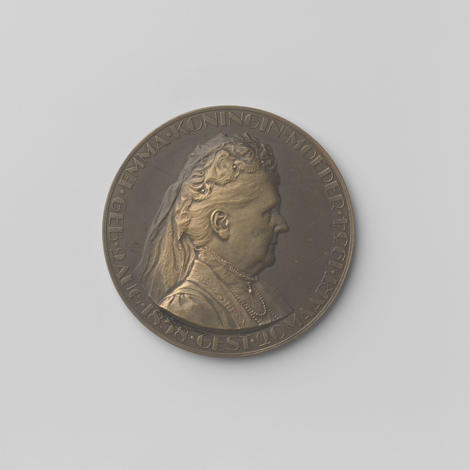 Overlijden van Koningin Emma 1934 by Jacob Jan van Goor