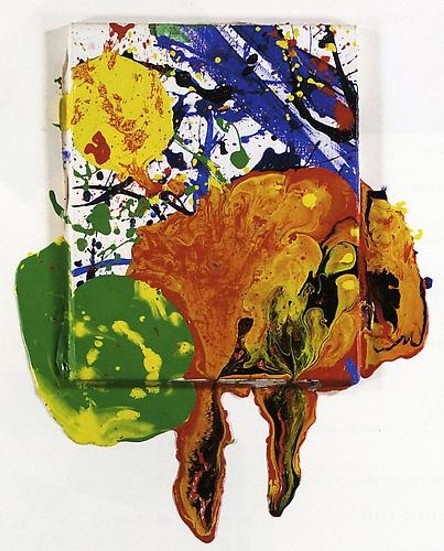 Untitled (SFP89-105) by Sam Francis